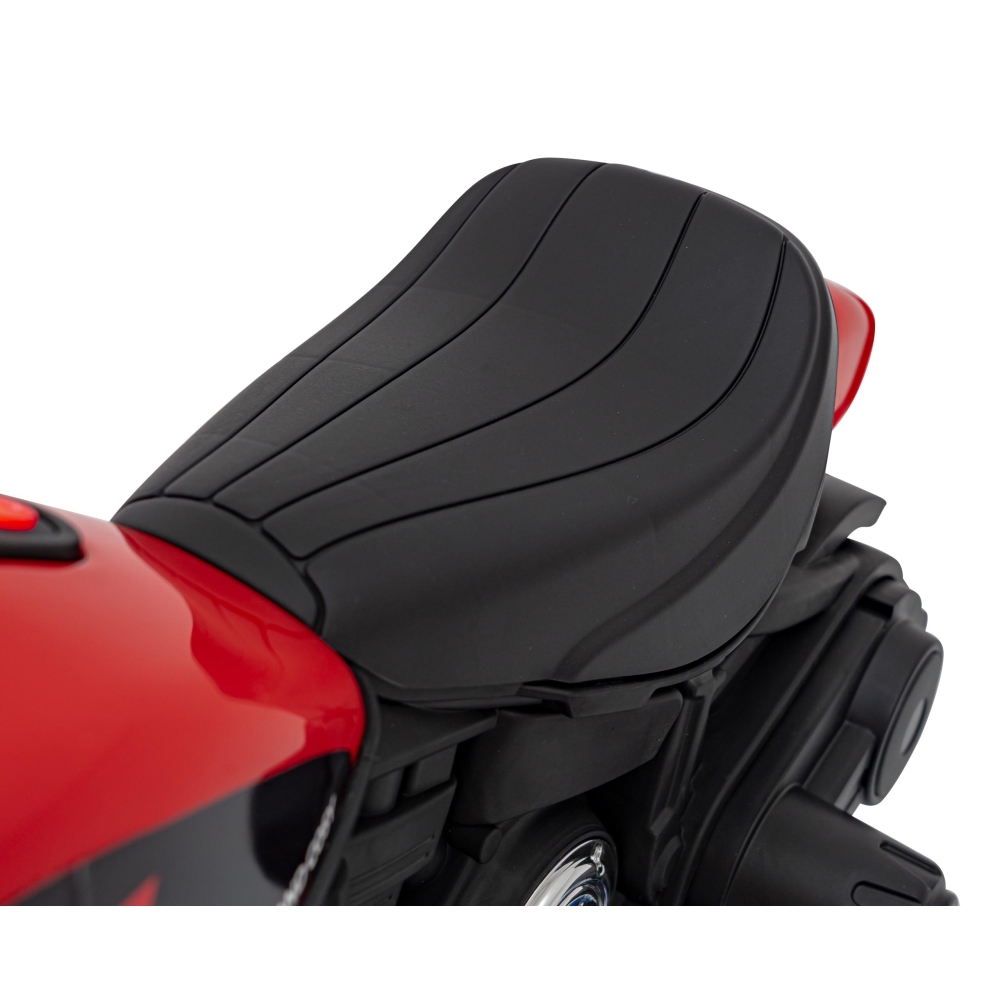 Elektrinis motociklas Chopper FASTER, Red-Elektromobiliai vaikams, Motociklai-e-vaikas