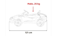 Pojazd Mclaren Artura Niebieski