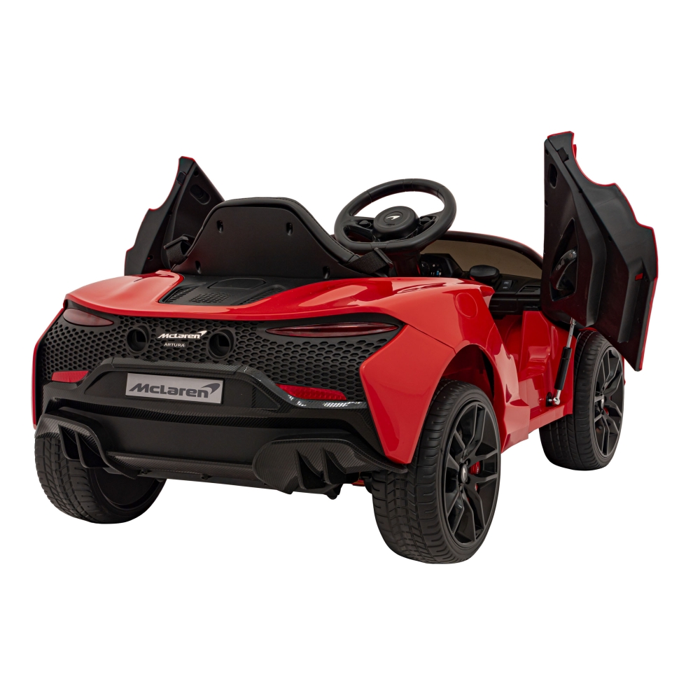 Elektromobilis Mclaren Arthur, Red-Elektromobiliai vaikams, Mašinos-e-vaikas