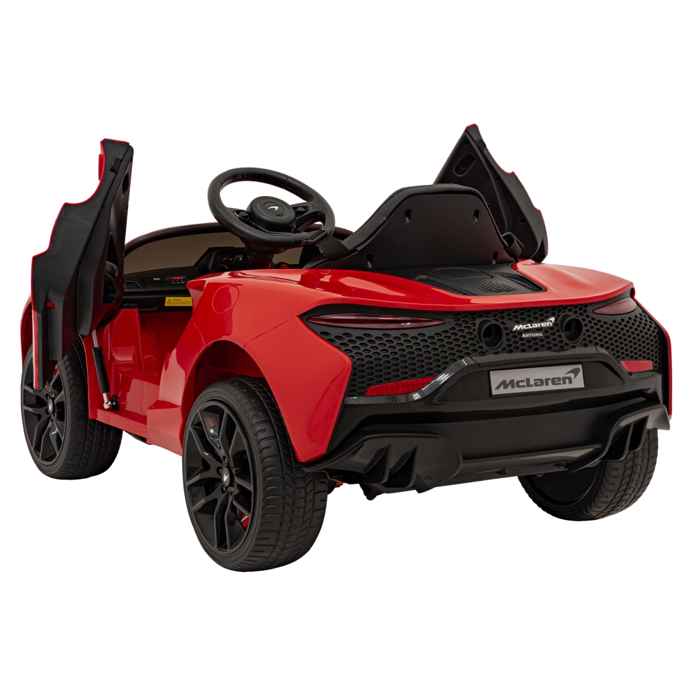 Elektromobilis Mclaren Arthur, Red-Elektromobiliai vaikams, Mašinos-e-vaikas