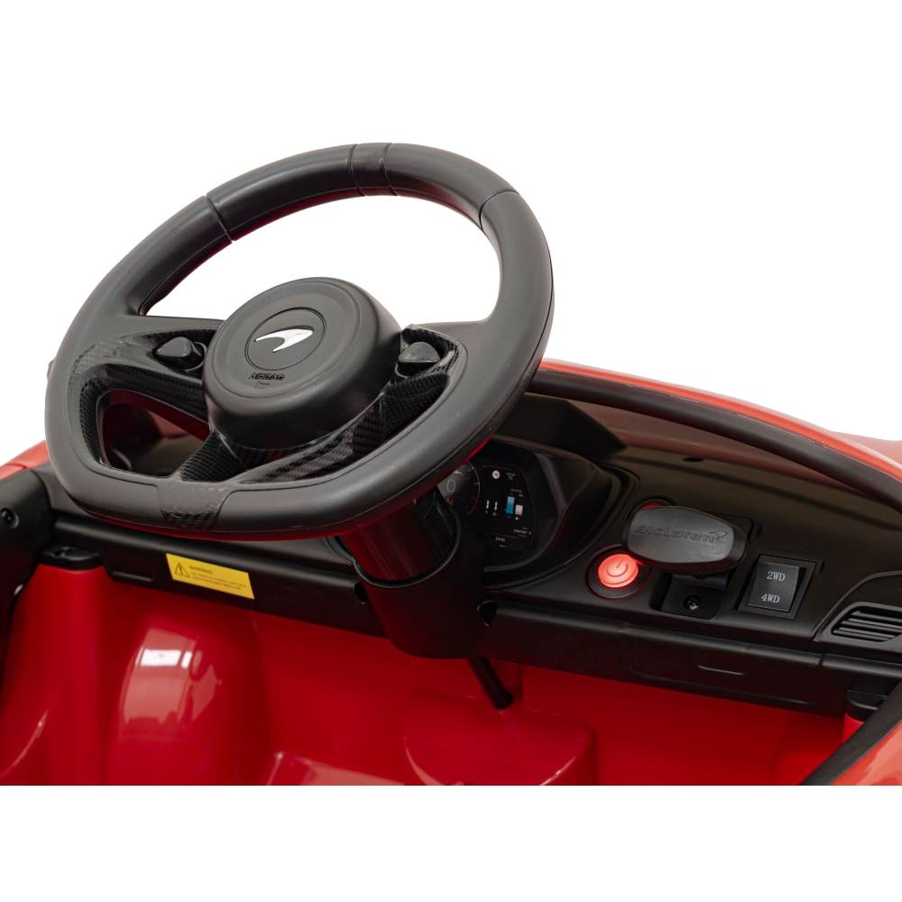 Elektromobilis Mclaren Arthur, Red-Elektromobiliai vaikams, Mašinos-e-vaikas