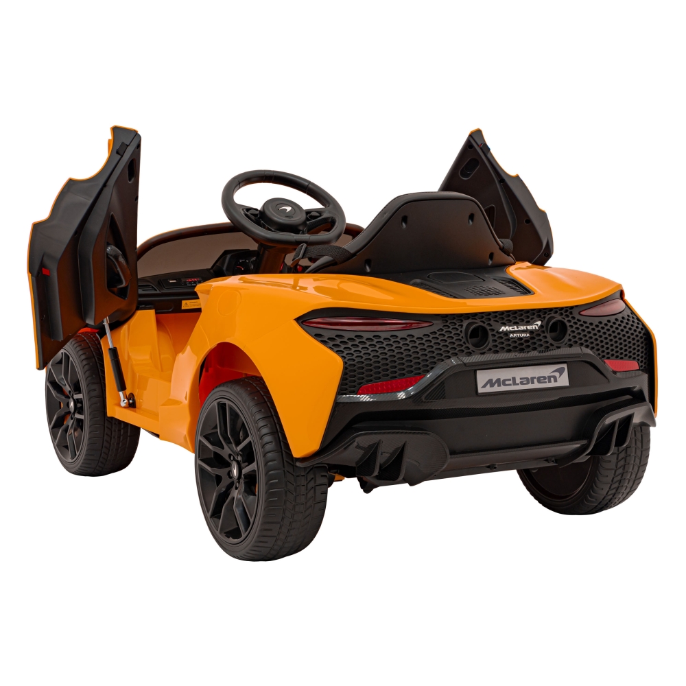 Elektromobilis Mclaren Arthur, Orange-Elektromobiliai vaikams, Mašinos-e-vaikas