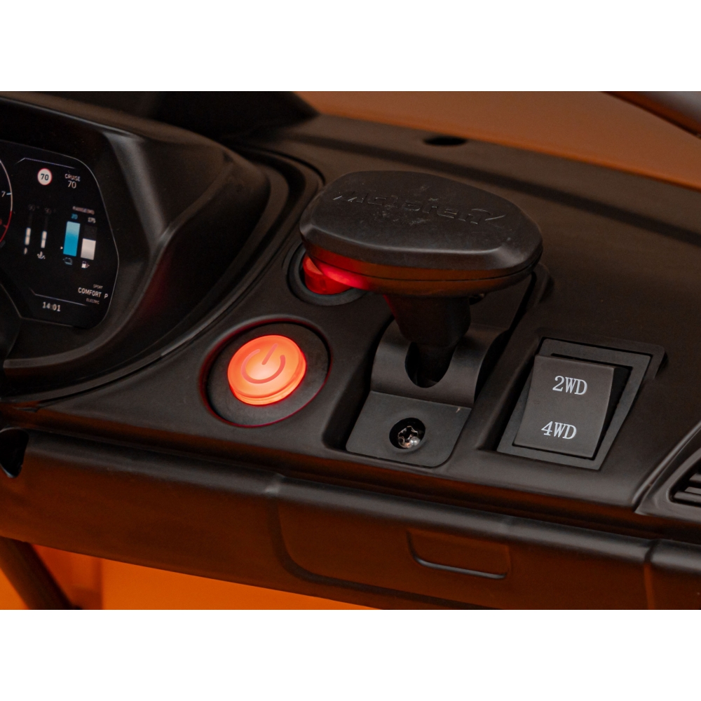 Elektromobilis Mclaren Arthur, Orange-Elektromobiliai vaikams, Mašinos-e-vaikas