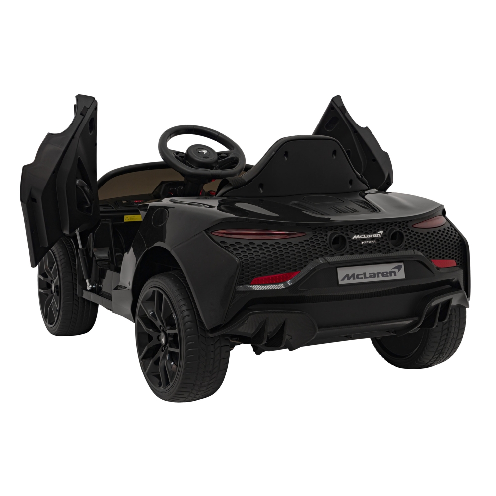 Elektromobilis Mclaren Arthur, Black-Elektromobiliai vaikams, Mašinos-e-vaikas