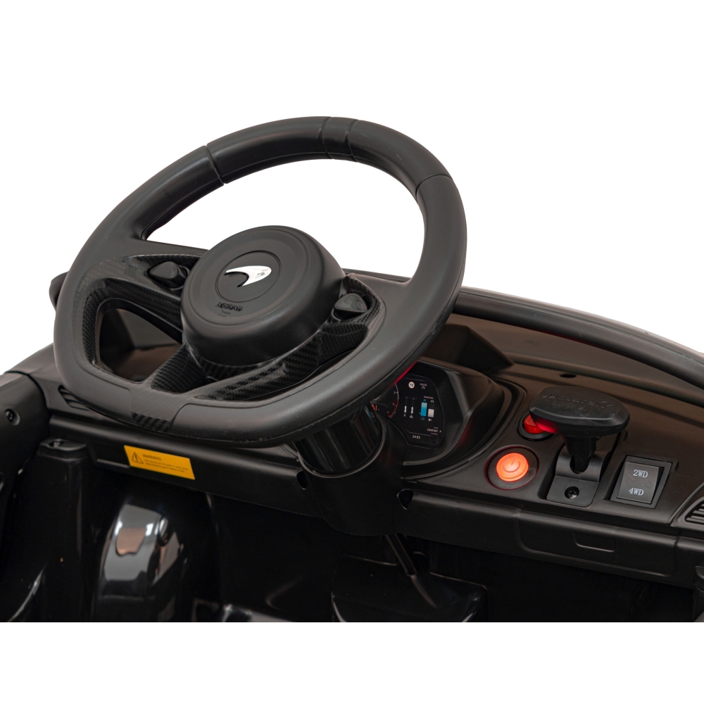 Elektromobilis Mclaren Arthur, Black-Elektromobiliai vaikams, Mašinos-e-vaikas