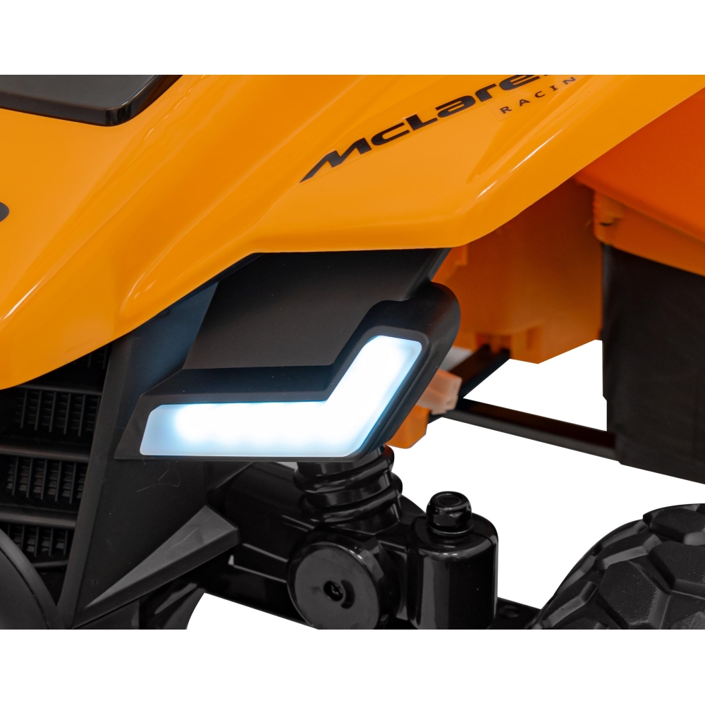 Elektrinis keturratis McLaren Racing MCL 35, Orange-Elektromobiliai vaikams, Keturračiai ir bagiai-e-vaikas