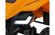 Quad McLaren Racing MCL 35 dla dzieci Pomarańczowy + Pilot + Wolny Start + EVA + Audio LED