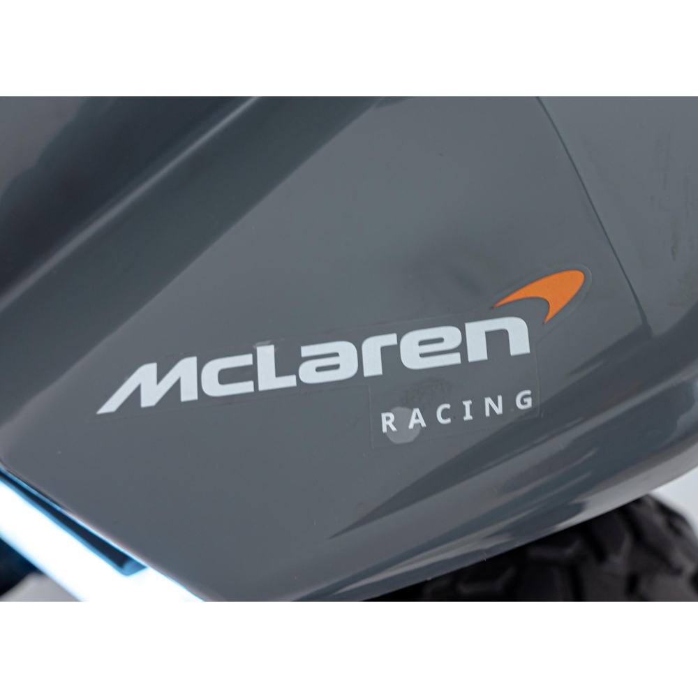 Elektrinis keturratis McLaren Racing MCL 35, Grey-Elektromobiliai vaikams, Keturračiai ir bagiai-e-vaikas