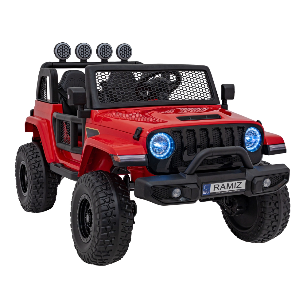 Elektromobilis OFF-ROAD 3.0, Red-Elektromobiliai vaikams, Visureigiai-e-vaikas
