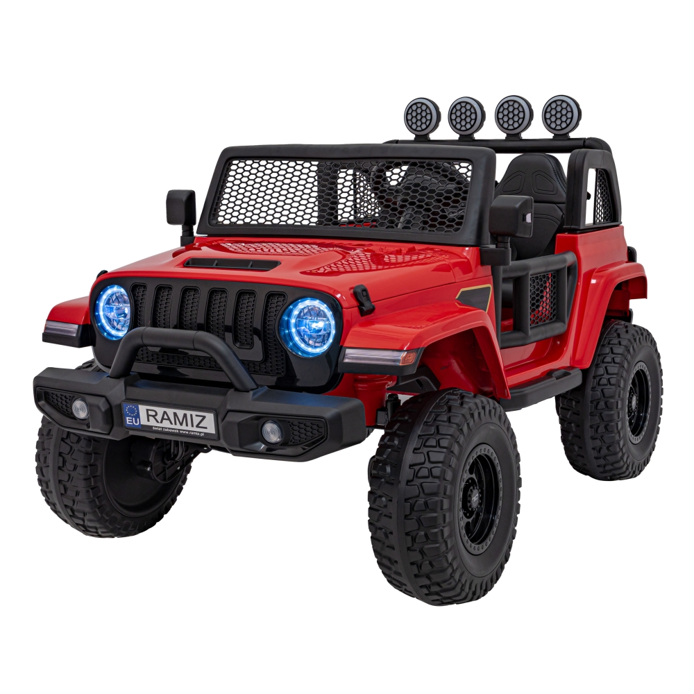 Elektromobilis OFF-ROAD 3.0, Red-Elektromobiliai vaikams, Visureigiai-e-vaikas