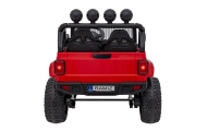 Auto terenowe OFF-ROAD 3.0 dla dzieci Czerwony + Pilot + Wolny Start + Pasy + Audio LED
