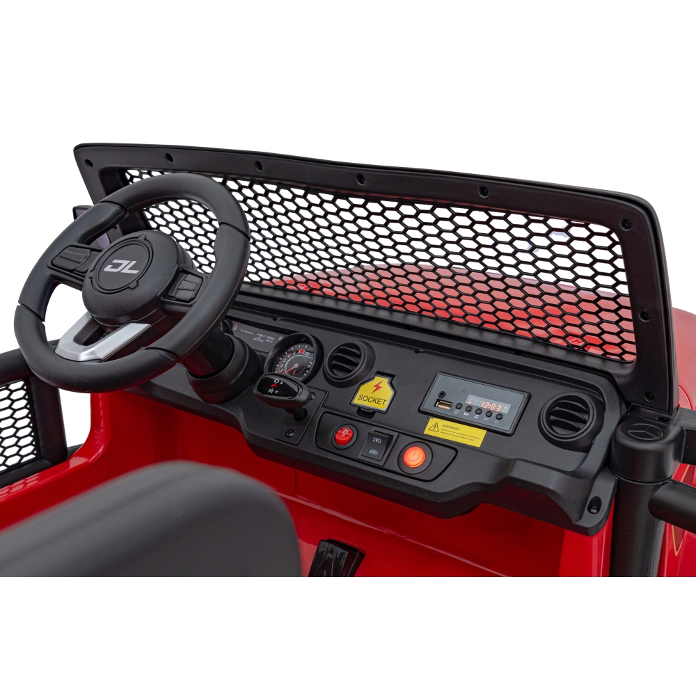 Elektromobilis OFF-ROAD 3.0, Red-Elektromobiliai vaikams, Visureigiai-e-vaikas