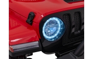 Auto terenowe OFF-ROAD 3.0 dla dzieci Czerwony + Pilot + Wolny Start + Pasy + Audio LED