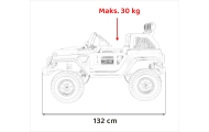 Elektromobilis OFF-ROAD 3.0, Red-Elektromobiliai vaikams, Visureigiai-e-vaikas