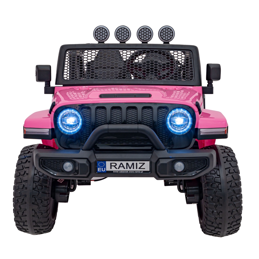 Elektromobilis OFF-ROAD 3.0, Pink-Elektromobiliai vaikams, Visureigiai-e-vaikas