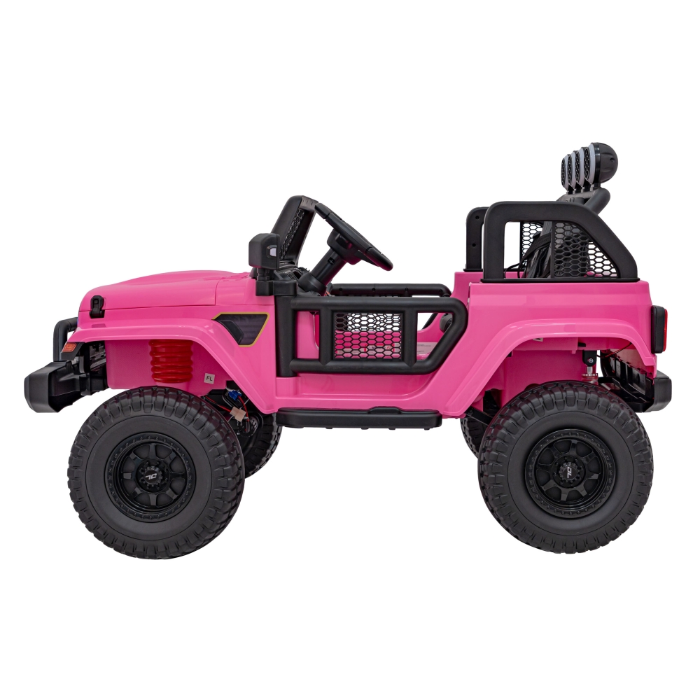 Elektromobilis OFF-ROAD 3.0, Pink-Elektromobiliai vaikams, Visureigiai-e-vaikas