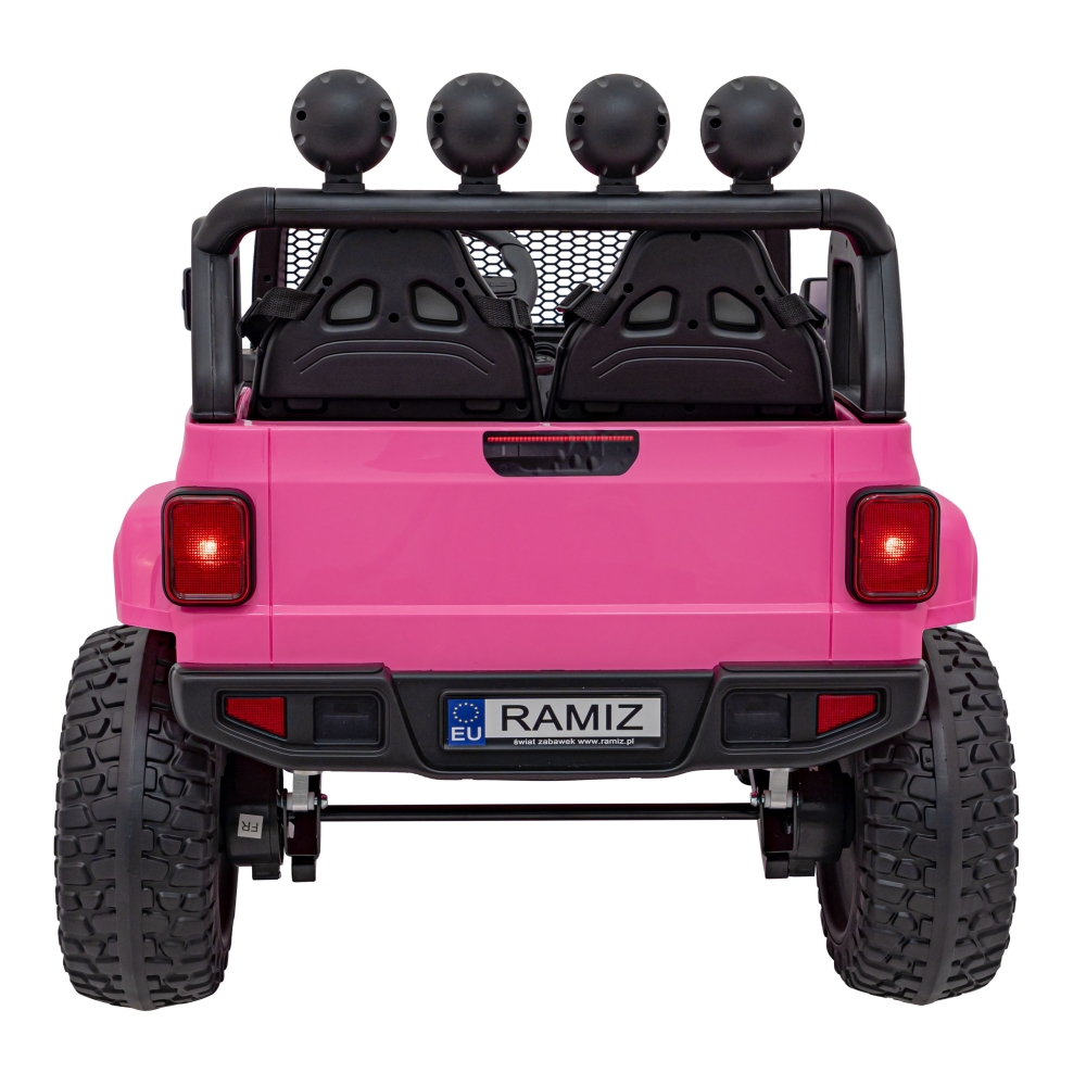 Elektromobilis OFF-ROAD 3.0, Pink-Elektromobiliai vaikams, Visureigiai-e-vaikas