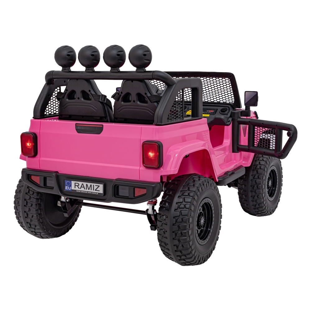Elektromobilis OFF-ROAD 3.0, Pink-Elektromobiliai vaikams, Visureigiai-e-vaikas