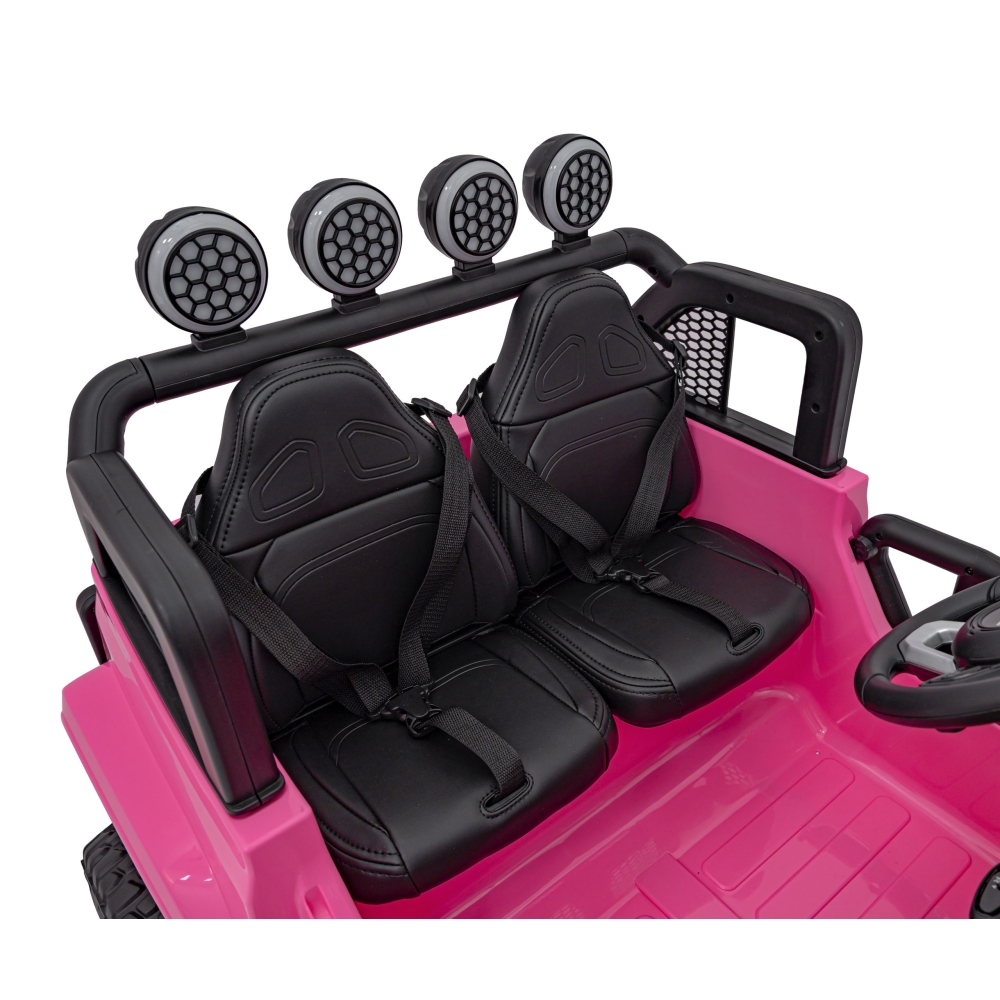 Elektromobilis OFF-ROAD 3.0, Pink-Elektromobiliai vaikams, Visureigiai-e-vaikas