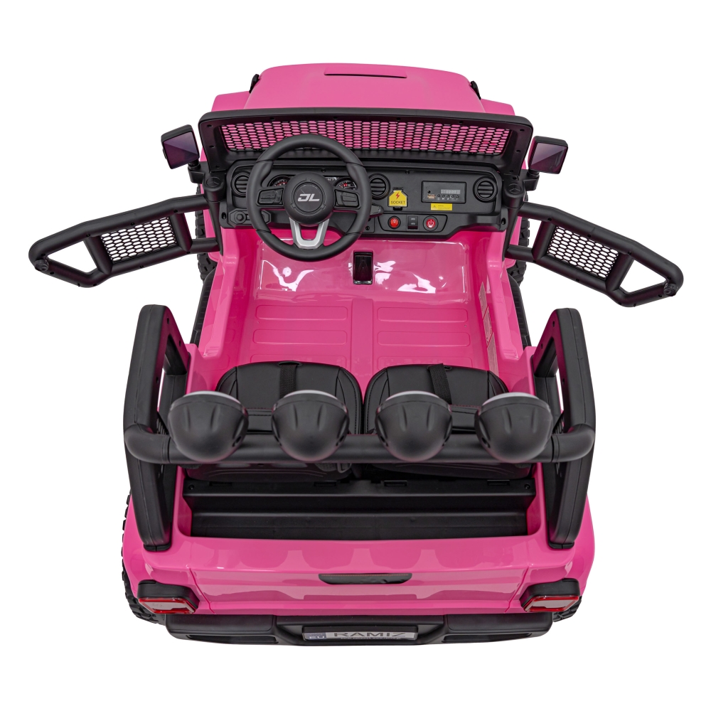 Elektromobilis OFF-ROAD 3.0, Pink-Elektromobiliai vaikams, Visureigiai-e-vaikas