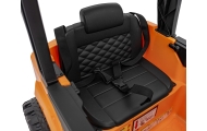 JCB geltonas šakinis krautuvas-Elektromobiliai vaikams, Traktoriai-e-vaikas