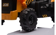 Elektrinis JCB ekskavatoriaus, Yellow-Elektromobiliai vaikams, Traktoriai-e-vaikas