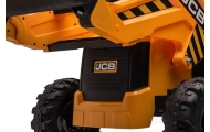 Elektrinis JCB ekskavatoriaus, Yellow-Elektromobiliai vaikams, Traktoriai-e-vaikas