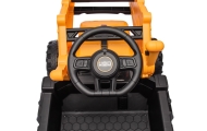Elektrinis JCB ekskavatoriaus, Yellow-Elektromobiliai vaikams, Traktoriai-e-vaikas