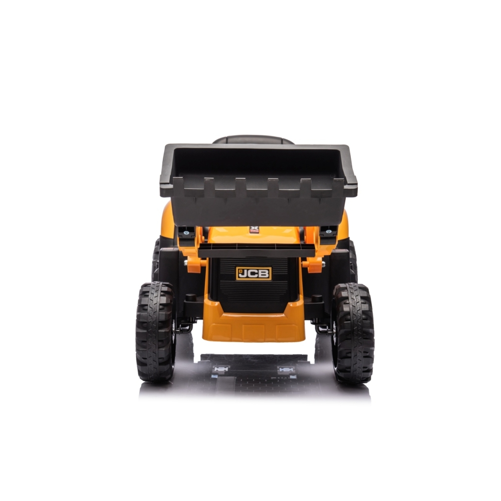 Elektrinis JCB ekskavatoriaus, Yellow-Elektromobiliai vaikams, Traktoriai-e-vaikas