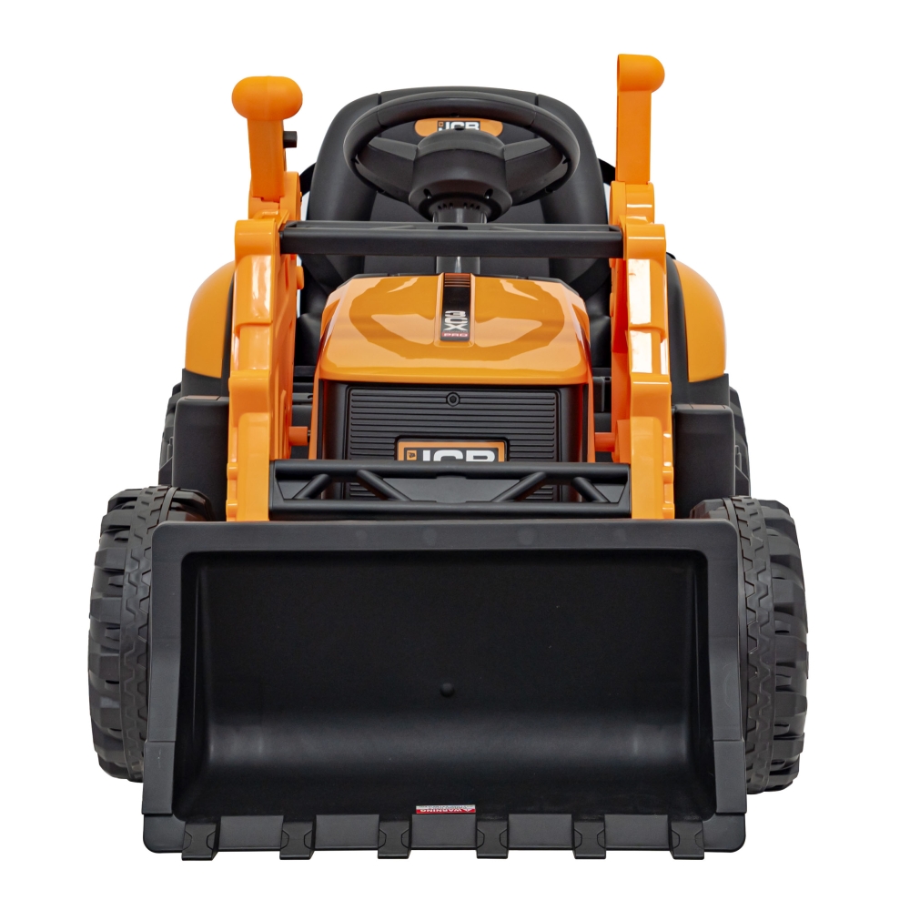 Elektrinis JCB ekskavatoriaus, Yellow-Elektromobiliai vaikams, Traktoriai-e-vaikas
