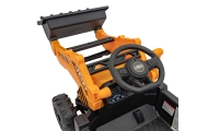 Elektrinis JCB ekskavatoriaus, Yellow-Elektromobiliai vaikams, Traktoriai-e-vaikas
