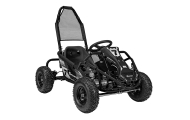 Degalinis kartingas „MUD MONSTER“, juodos spalvos-Elektromobiliai vaikams, Kartingai vaikams-e-vaikas