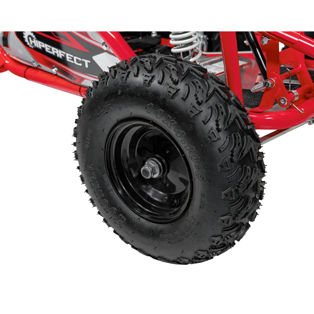 Degalinis kartingas „MUD MONSTER“ (raudonas)-Elektromobiliai vaikams, Kartingai vaikams-e-vaikas