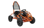 Degalinis kartingas „MUD MONSTER“, oranžinis-Elektromobiliai vaikams, Kartingai vaikams-e-vaikas