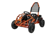 Degalinis kartingas „MUD MONSTER“, oranžinis-Elektromobiliai vaikams, Kartingai vaikams-e-vaikas