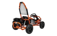 Degalinis kartingas „MUD MONSTER“, oranžinis-Elektromobiliai vaikams, Kartingai vaikams-e-vaikas