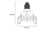 Pojazd Gokart Spalinowy MUD MONSTER Pomarańczowy