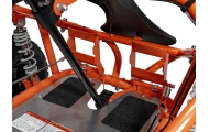 Degalinis kartingas „MUD MONSTER“, oranžinis-Elektromobiliai vaikams, Kartingai vaikams-e-vaikas