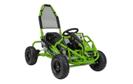 Degalinis kartingas „MUD MONSTER“ (žalias)-Elektromobiliai vaikams, Kartingai vaikams-e-vaikas