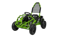 Degalinis kartingas „MUD MONSTER“ (žalias)-Elektromobiliai vaikams, Kartingai vaikams-e-vaikas