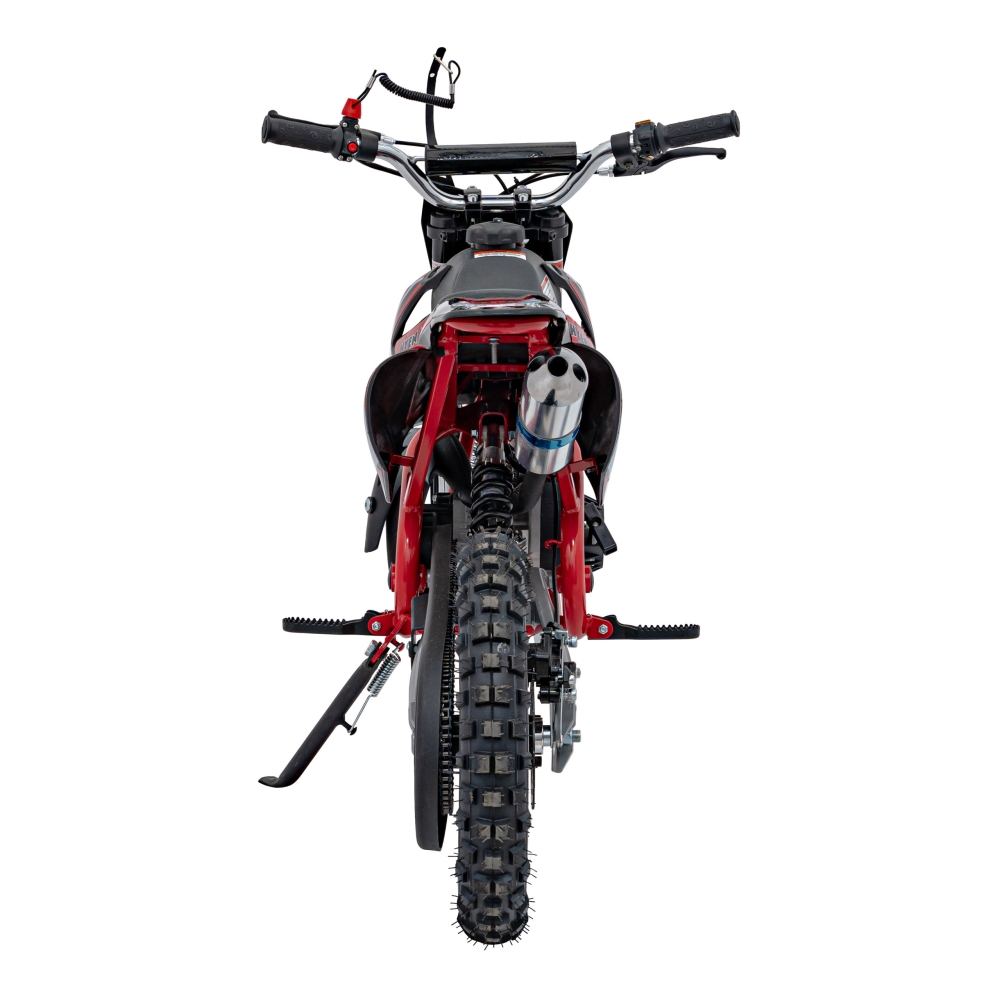 RENEGADE 50R raudonos spalvos transporto priemonė su vidaus degimo varikliu