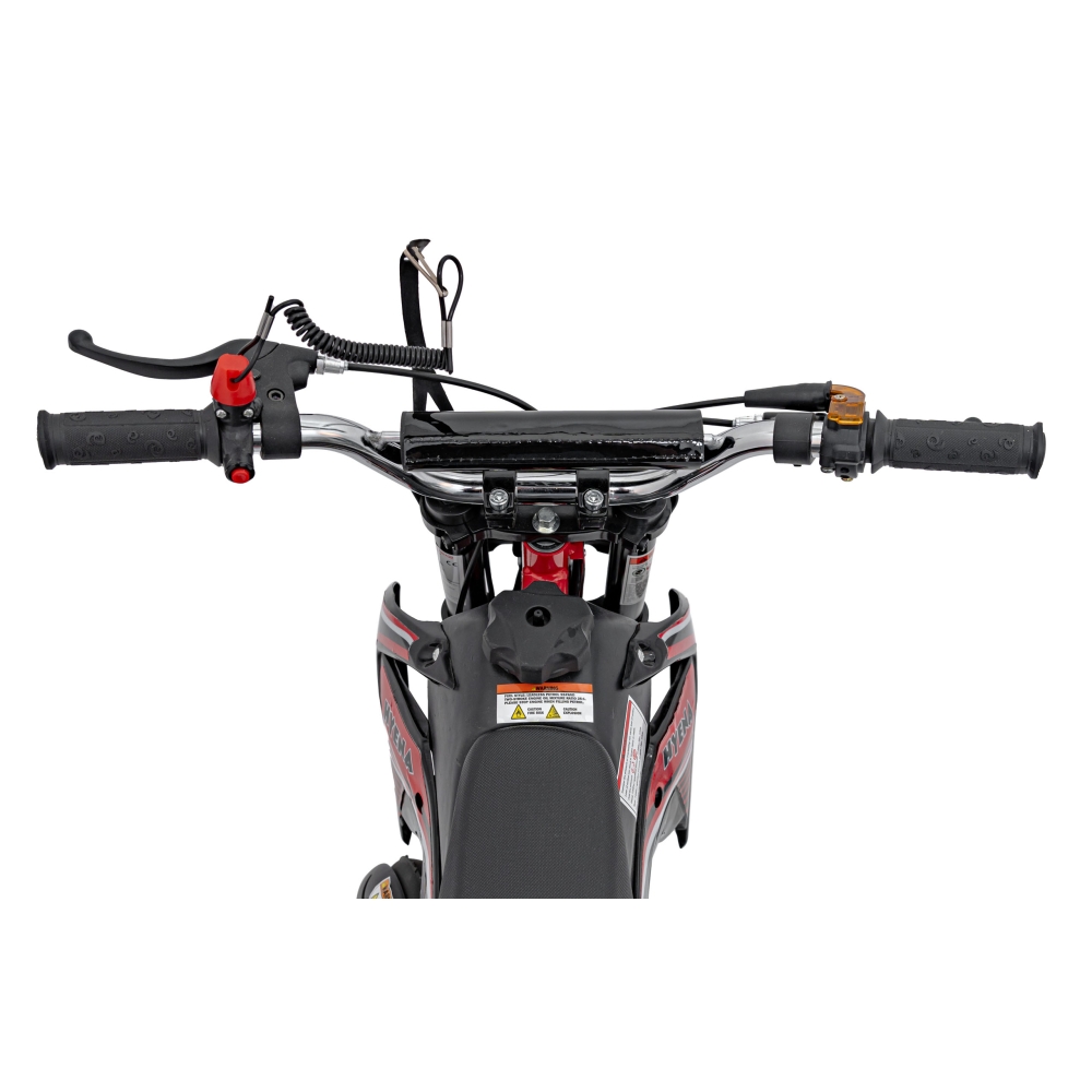 RENEGADE 50R raudonos spalvos transporto priemonė su vidaus degimo varikliu