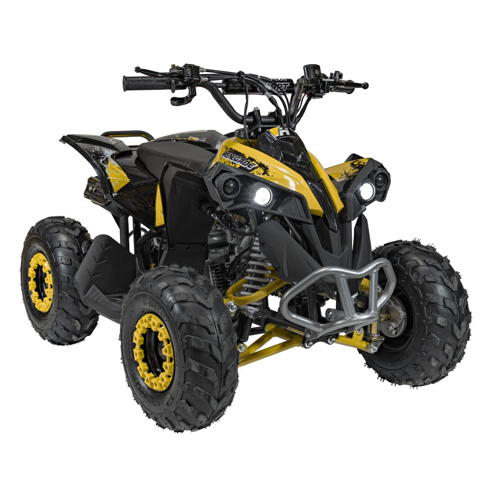 Benzininis keturratis RENEGADE HighPer 110CC, Yellow-Elektromobiliai vaikams, Keturračiai ir bagiai-e-vaikas