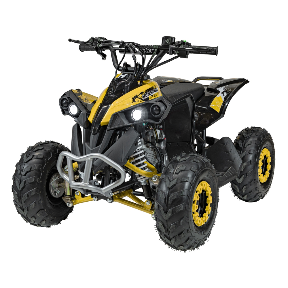 Benzininis keturratis RENEGADE HighPer 110CC, Yellow-Elektromobiliai vaikams, Keturračiai ir bagiai-e-vaikas