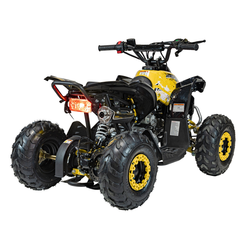 Benzininis keturratis RENEGADE HighPer 110CC, Yellow-Elektromobiliai vaikams, Keturračiai ir bagiai-e-vaikas