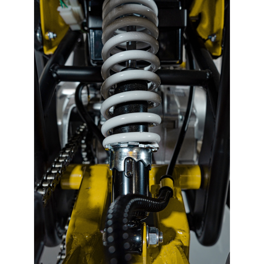 Benzininis keturratis RENEGADE HighPer 110CC, Yellow-Elektromobiliai vaikams, Keturračiai ir bagiai-e-vaikas