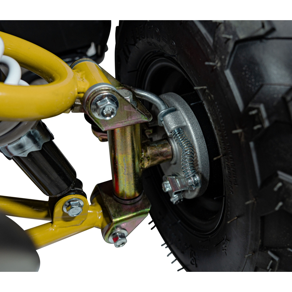 Benzininis keturratis RENEGADE HighPer 110CC, Yellow-Elektromobiliai vaikams, Keturračiai ir bagiai-e-vaikas