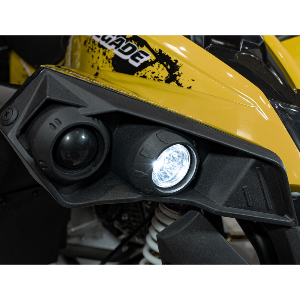 Benzininis keturratis RENEGADE HighPer 110CC, Yellow-Elektromobiliai vaikams, Keturračiai ir bagiai-e-vaikas