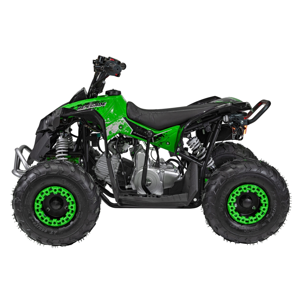 RENEGADE HIPERFECT 110CC žalias motorizuotas keturratis-Elektromobiliai vaikams, Keturračiai ir bagiai-e-vaikas