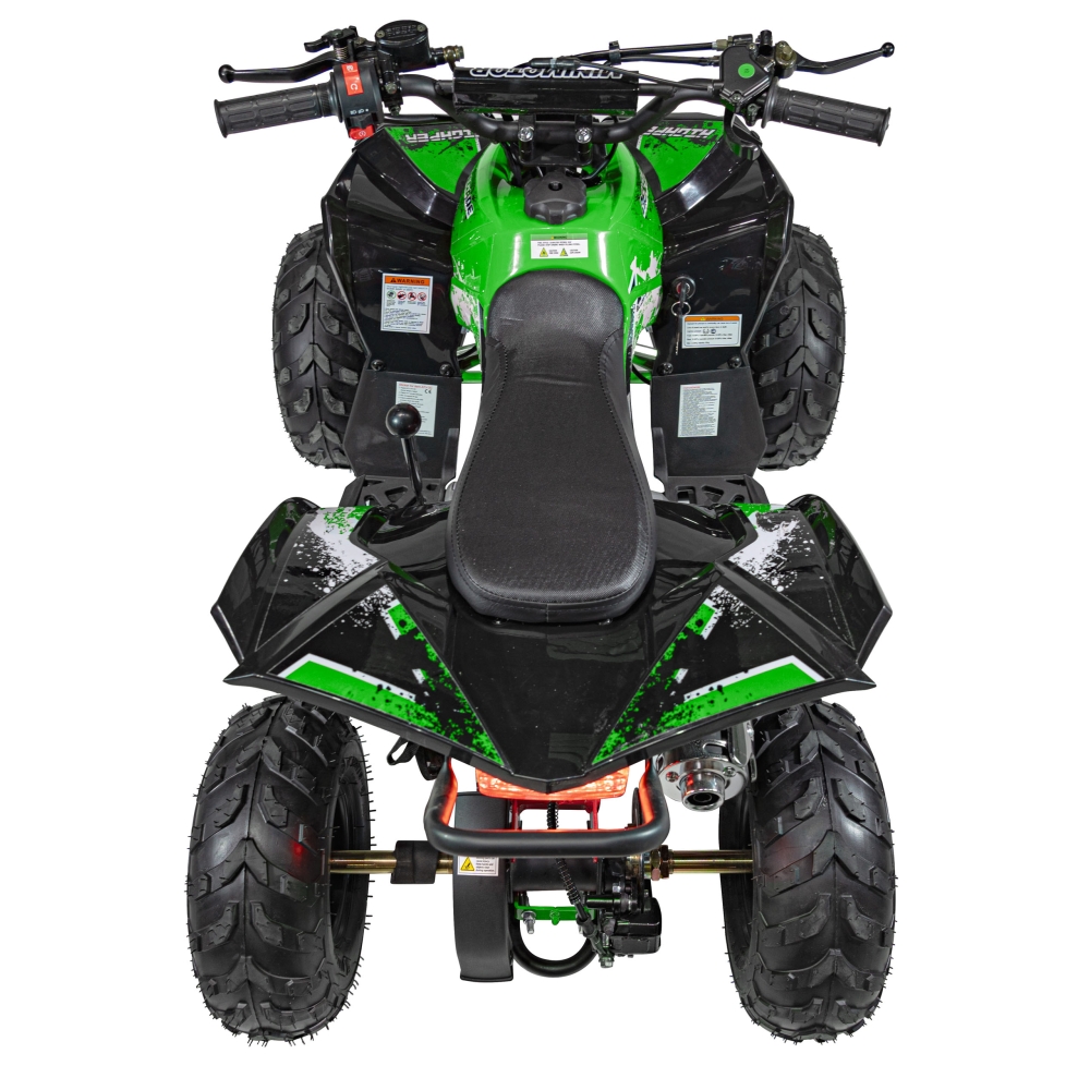 RENEGADE HIPERFECT 110CC žalias motorizuotas keturratis-Elektromobiliai vaikams, Keturračiai ir bagiai-e-vaikas